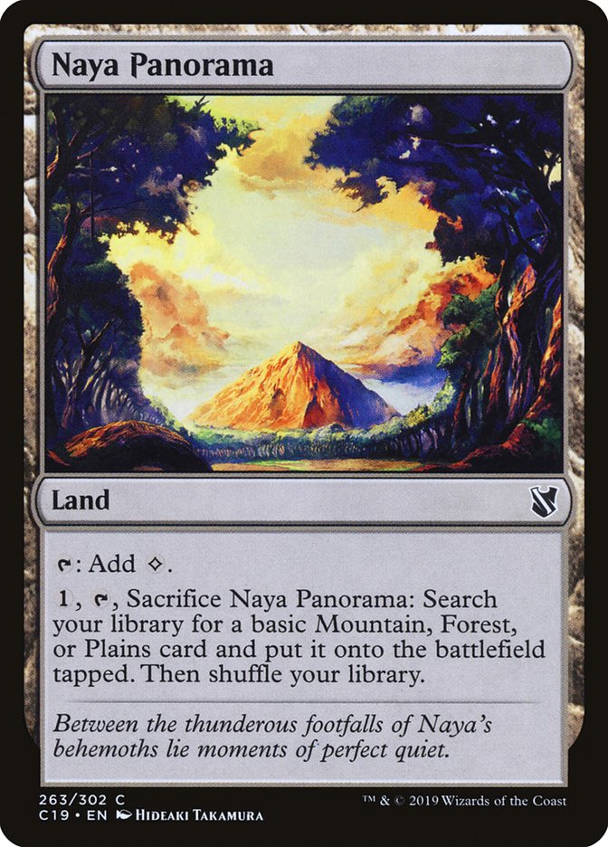 Naya Panorama [Commander 2019] - Magic: The Gathering - Card Brawlers | Quebec | Canada |