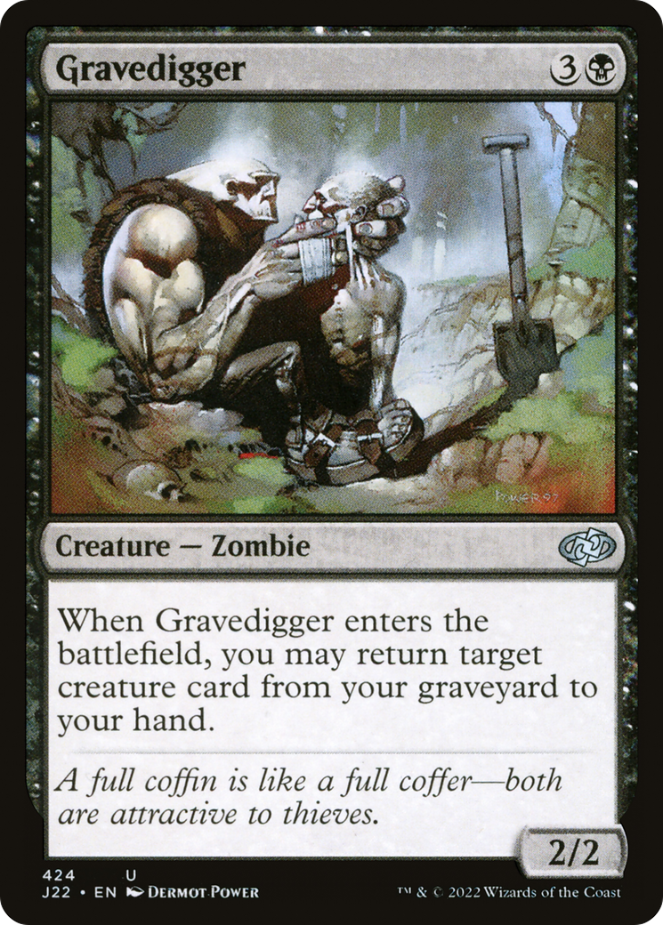 Gravedigger [Jumpstart 2022] - Magic: The Gathering - Card Brawlers | Quebec | Canada |