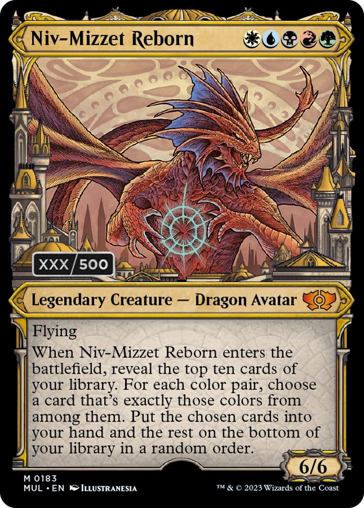Niv-Mizzet Reborn (Serialized) [Multiverse Legends] - Magic: The Gathering - Card Brawlers | Quebec | Canada |
