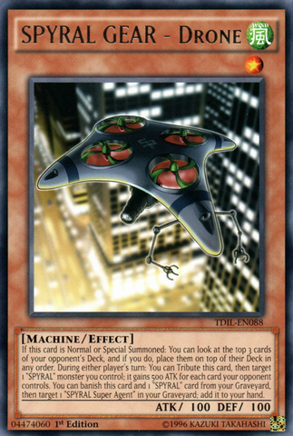 SPYRAL GEAR - Drone [TDIL-EN088] Rare - Yu-Gi-Oh! - Card Brawlers | Quebec | Canada |