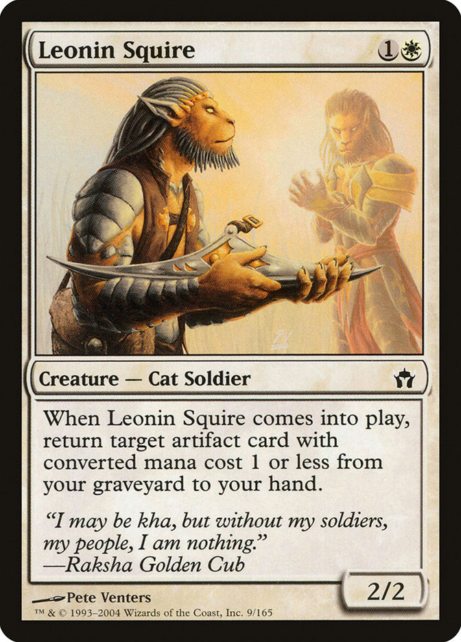 Leonin Squire [Fifth Dawn] - Magic: The Gathering - Card Brawlers | Quebec | Canada |