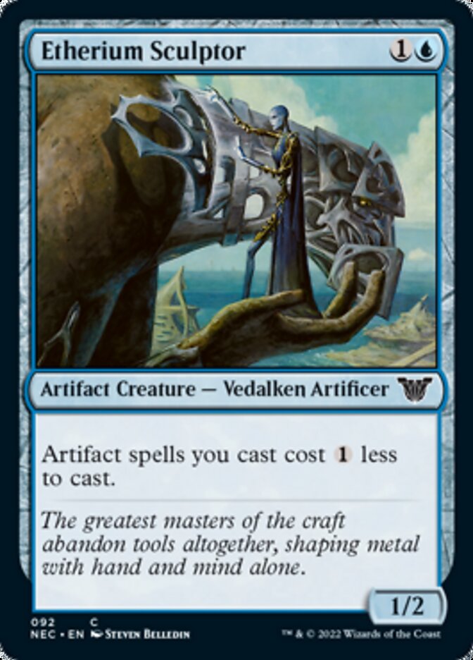 Etherium Sculptor [Kamigawa: Neon Dynasty Commander] - Magic: The Gathering - Card Brawlers | Quebec | Canada |