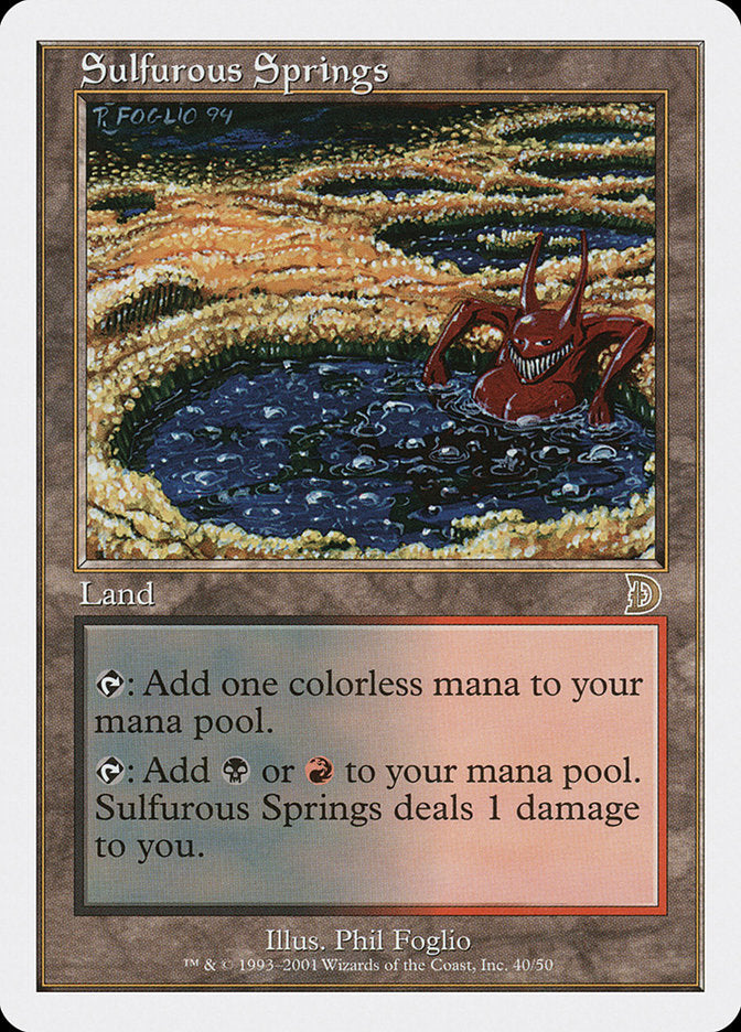 Sulfurous Springs [Deckmasters] - Magic: The Gathering - Card Brawlers | Quebec | Canada |