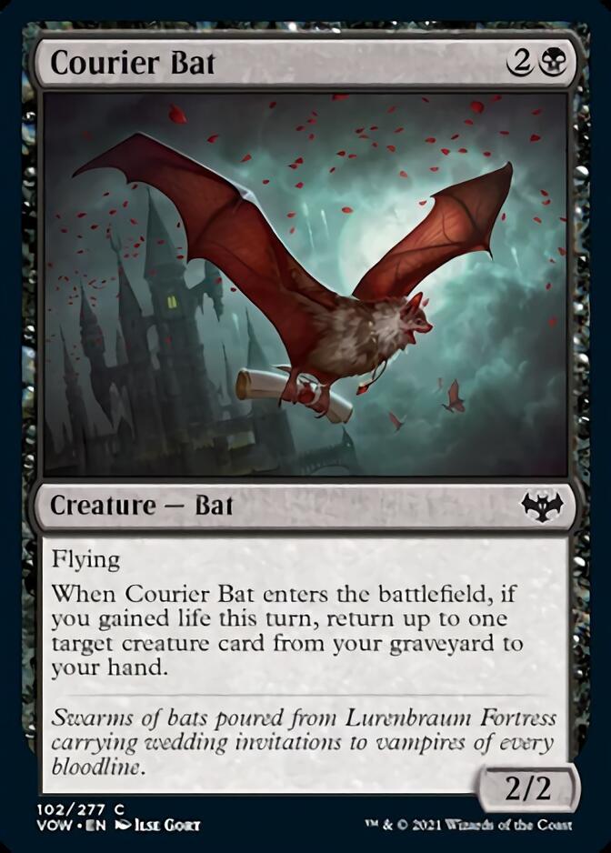 Courier Bat [Innistrad: Crimson Vow] - Magic: The Gathering - Card Brawlers | Quebec | Canada |