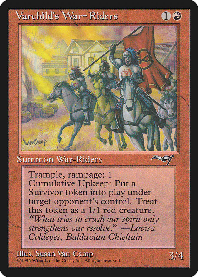 Varchild's War-Riders [Alliances] - Magic: The Gathering - Card Brawlers | Quebec | Canada |