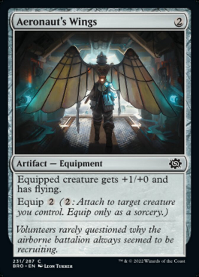 Aeronaut's Wings [The Brothers' War] - Magic: The Gathering - Card Brawlers | Quebec | Canada |