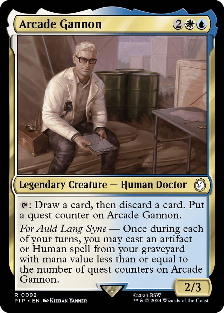 Arcade Gannon [Fallout] - Magic: The Gathering - Card Brawlers | Quebec | Canada |