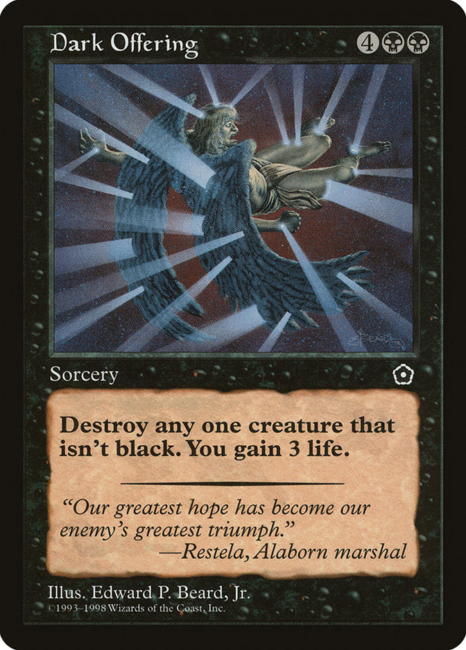 Dark Offering [Portal Second Age] - Magic: The Gathering - Card Brawlers | Quebec | Canada |