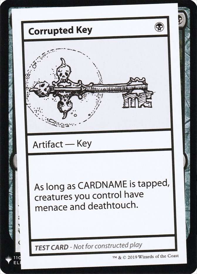 Corrupted Key [Mystery Booster Playtest Cards] - Magic: The Gathering - Card Brawlers | Quebec | Canada |