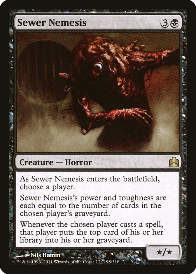 Sewer Nemesis [Commander 2011] - Magic: The Gathering - Card Brawlers | Quebec | Canada |