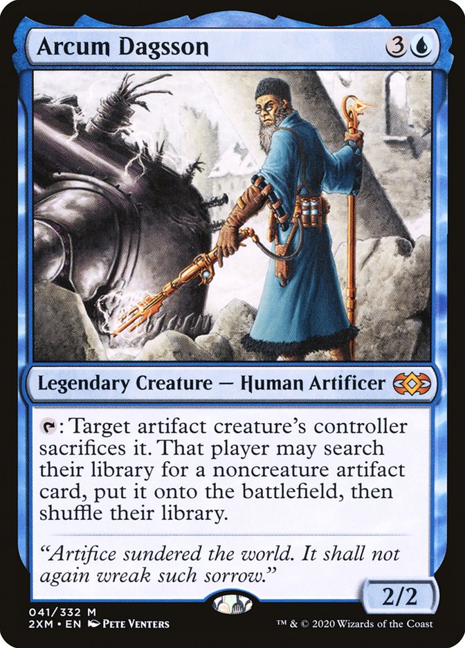 Arcum Dagsson [Double Masters] - Magic: The Gathering - Card Brawlers | Quebec | Canada |