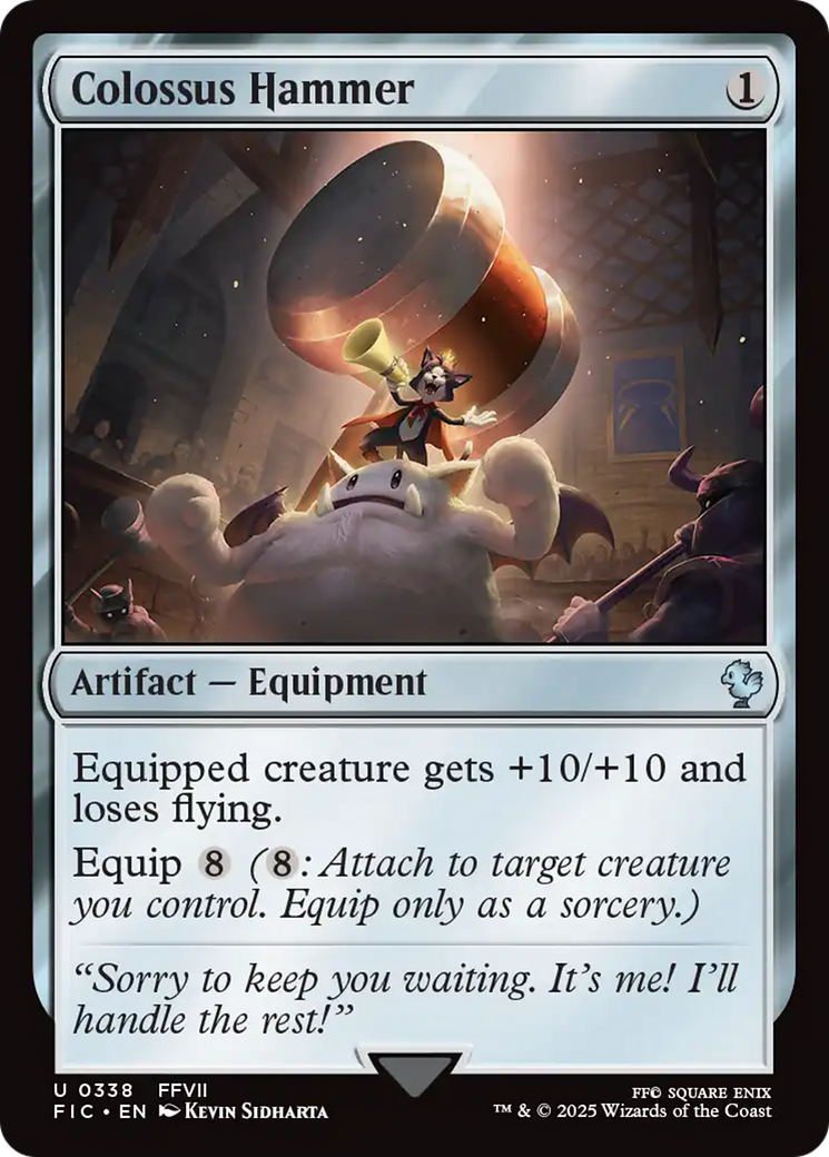 Colossus Hammer [FINAL FANTASY Commander] - Magic: The Gathering - Card Brawlers | Quebec | Canada |