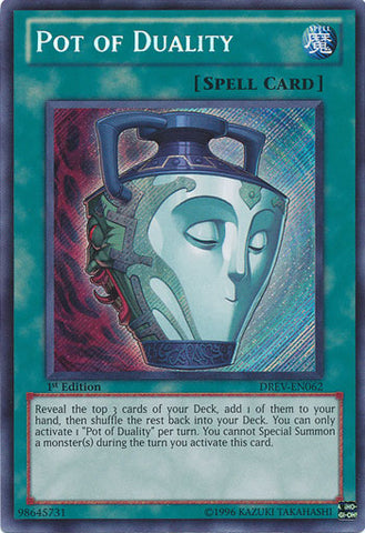 Pot of Duality [DREV-EN062] Secret Rare - Yu-Gi-Oh! - Card Brawlers | Quebec | Canada |