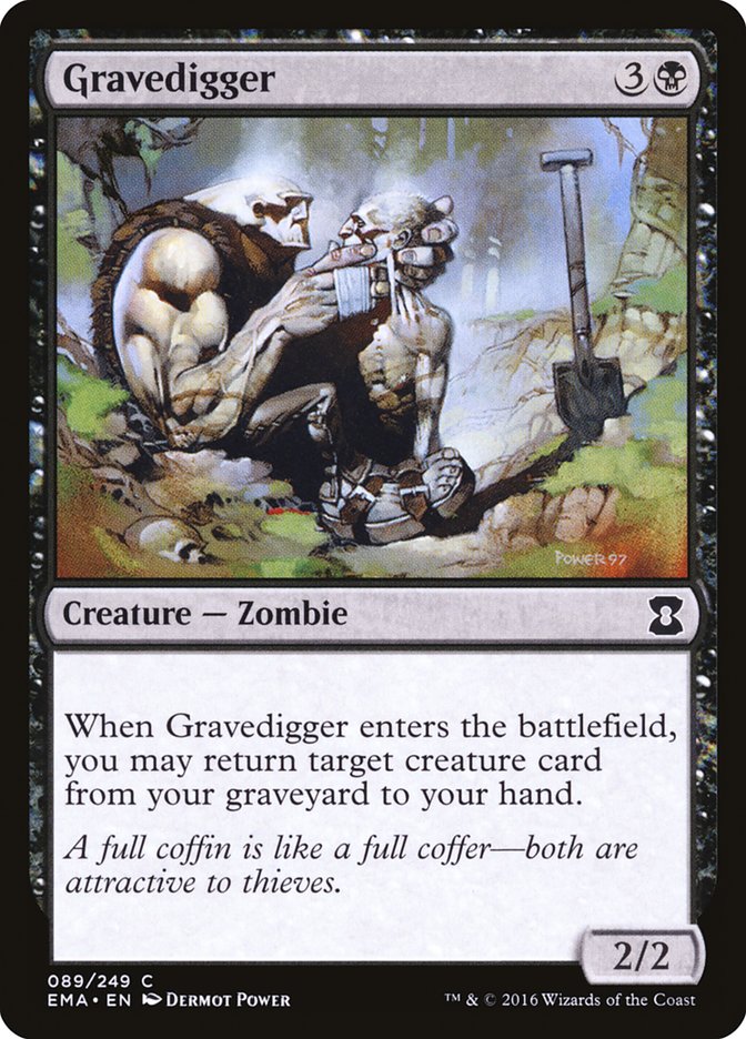 Gravedigger [Eternal Masters] - Magic: The Gathering - Card Brawlers | Quebec | Canada |