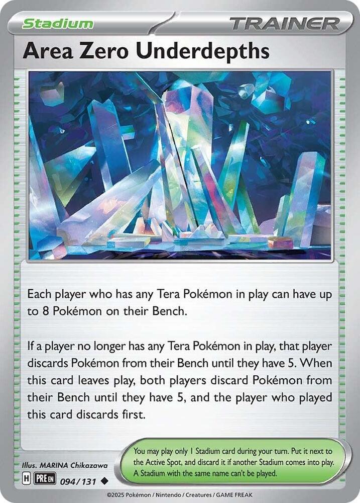 Area Zero Underdepths (094/131) [Scarlet & Violet: Prismatic Evolutions] - Pokémon - Card Brawlers | Quebec | Canada |