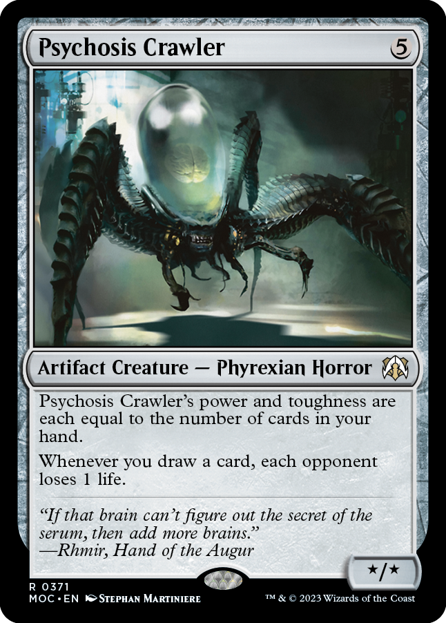 Psychosis Crawler [March of the Machine Commander] - Magic: The Gathering - Card Brawlers | Quebec | Canada |