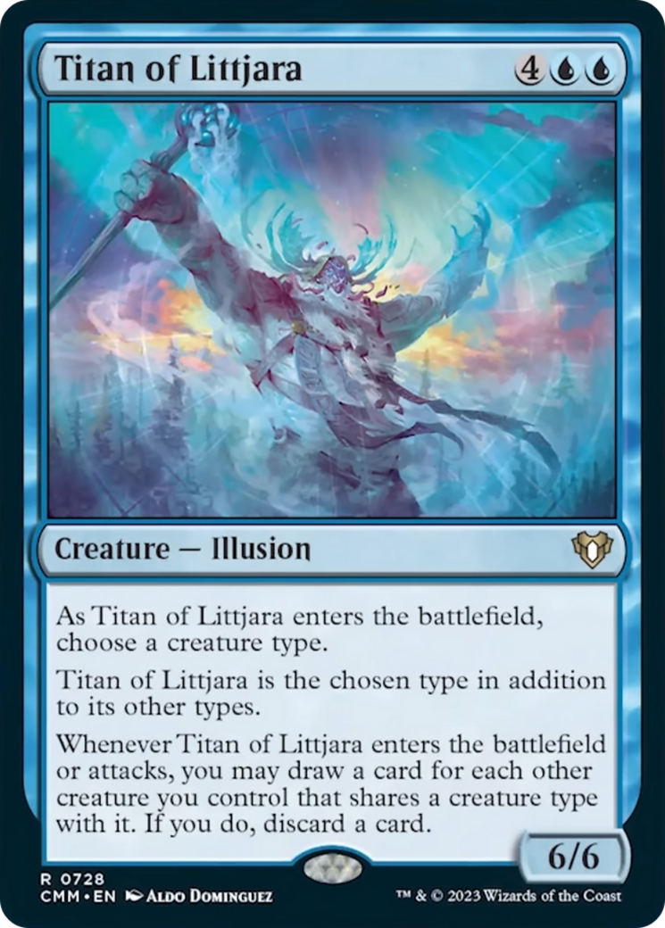 Titan of Littjara [Commander Masters] - Magic: The Gathering - Card Brawlers | Quebec | Canada |