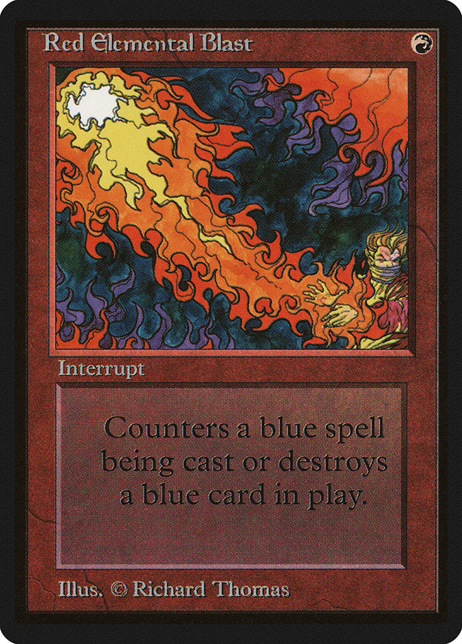 Red Elemental Blast [Beta Edition] - Magic: The Gathering - Card Brawlers | Quebec | Canada |