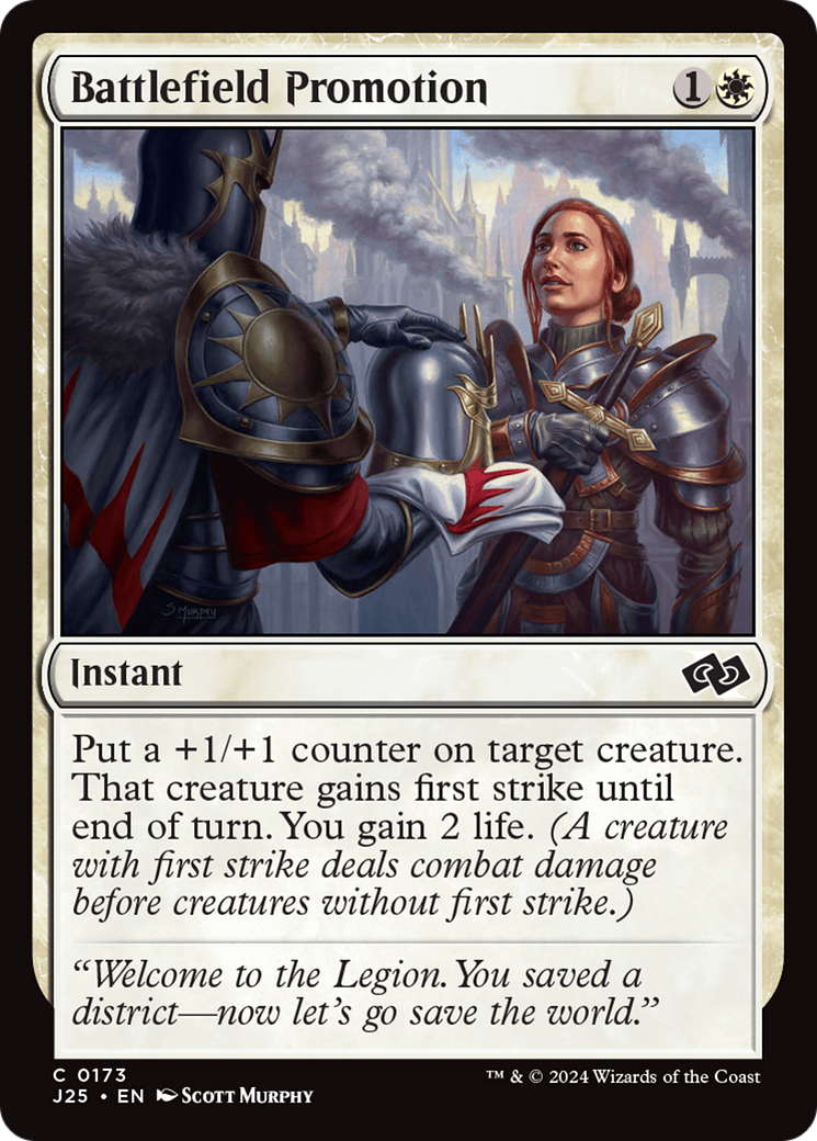 Battlefield Promotion [Foundations Jumpstart] - Magic: The Gathering - Card Brawlers | Quebec | Canada |