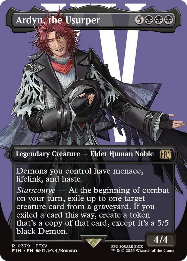 Ardyn, the Usurper (Borderless) (0379) [FINAL FANTASY] - Magic: The Gathering - Card Brawlers | Quebec | Canada |