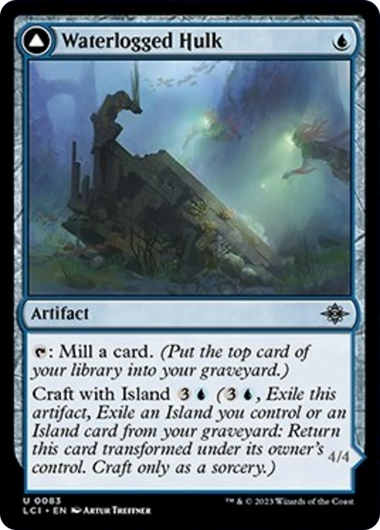 Waterlogged Hulk // Watertight Gondola [The Lost Caverns of Ixalan] - Magic: The Gathering - Card Brawlers | Quebec | Canada |