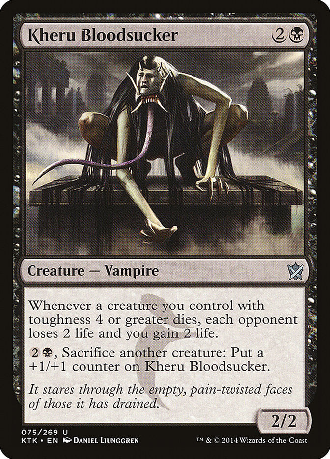 Kheru Bloodsucker [Khans of Tarkir] - Magic: The Gathering - Card Brawlers | Quebec | Canada |