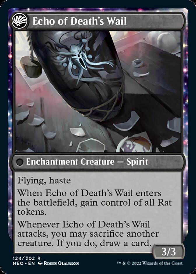 Tribute to Horobi // Echo of Death's Wail [Kamigawa: Neon Dynasty] - Magic: The Gathering - Card Brawlers | Quebec | Canada |