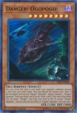 Danger! Ogopogo! [SAST-EN000] Ultra Rare - Yu-Gi-Oh! - Card Brawlers | Quebec | Canada |