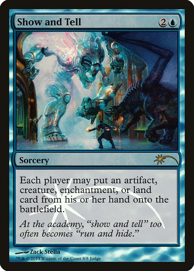 Show and Tell [Judge Gift Cards 2013] - Magic: The Gathering - Card Brawlers | Quebec | Canada |