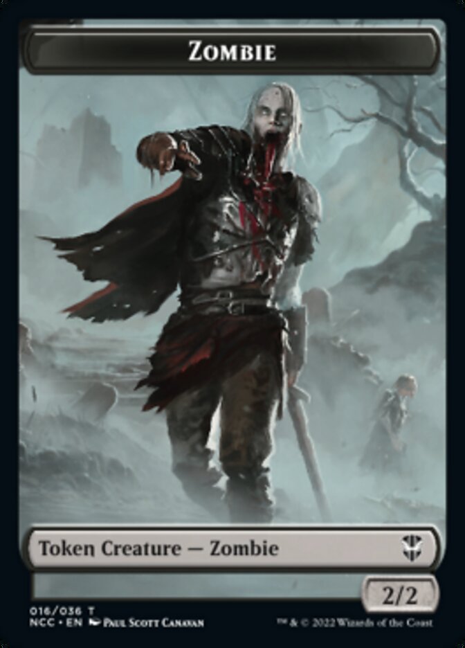 Zombie // Drake Double-Sided Token [Streets of New Capenna Commander Tokens] - Magic: The Gathering - Card Brawlers | Quebec | Canada |