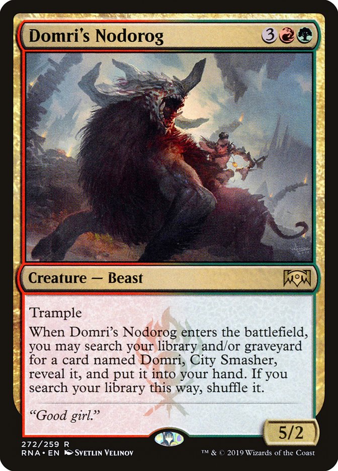 Domri's Nodorog [Ravnica Allegiance] - Magic: The Gathering - Card Brawlers | Quebec | Canada |