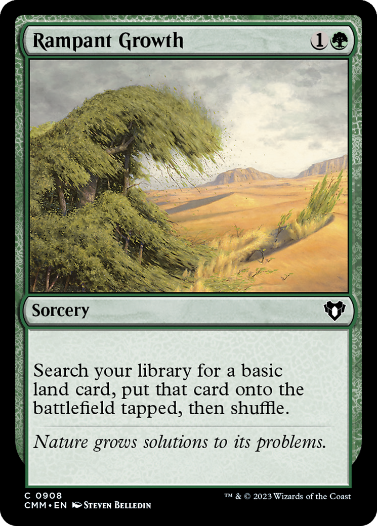 Rampant Growth [Commander Masters] - Magic: The Gathering - Card Brawlers | Quebec | Canada |