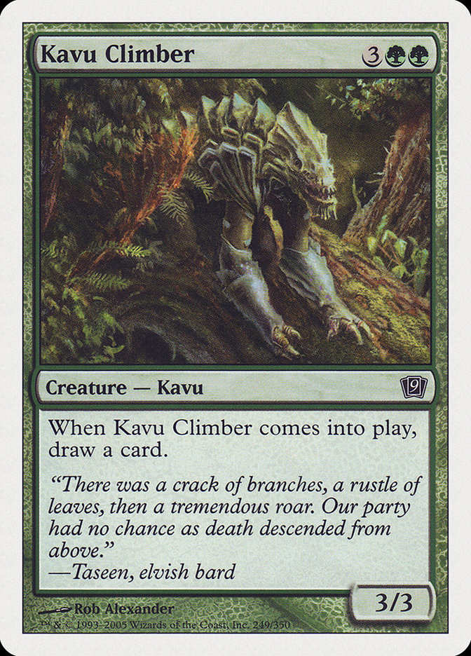 Kavu Climber [Ninth Edition] - Magic: The Gathering - Card Brawlers | Quebec | Canada |