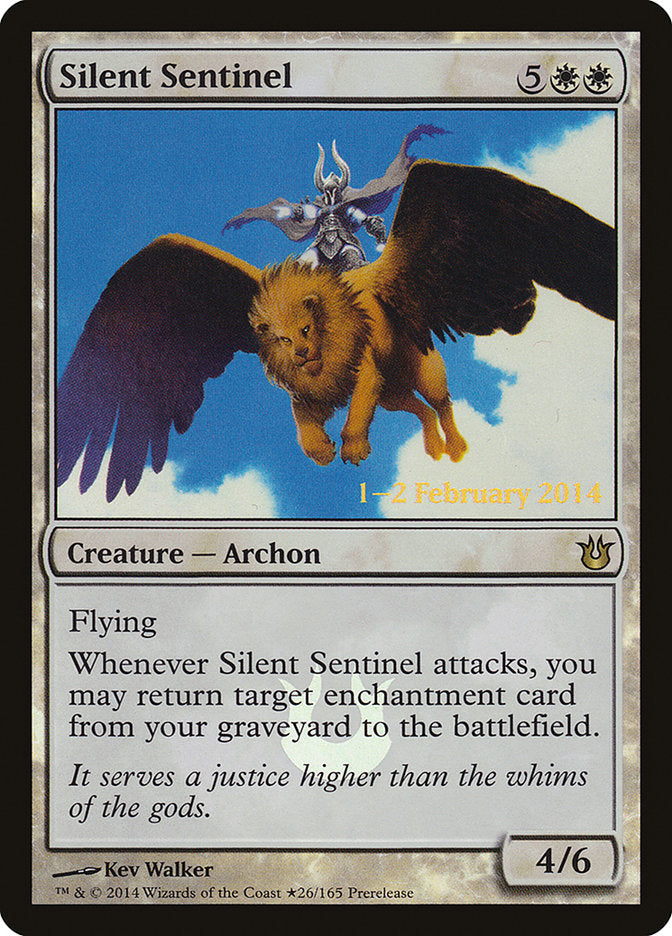 Silent Sentinel [Born of the Gods Prerelease Promos] - Magic: The Gathering - Card Brawlers | Quebec | Canada |