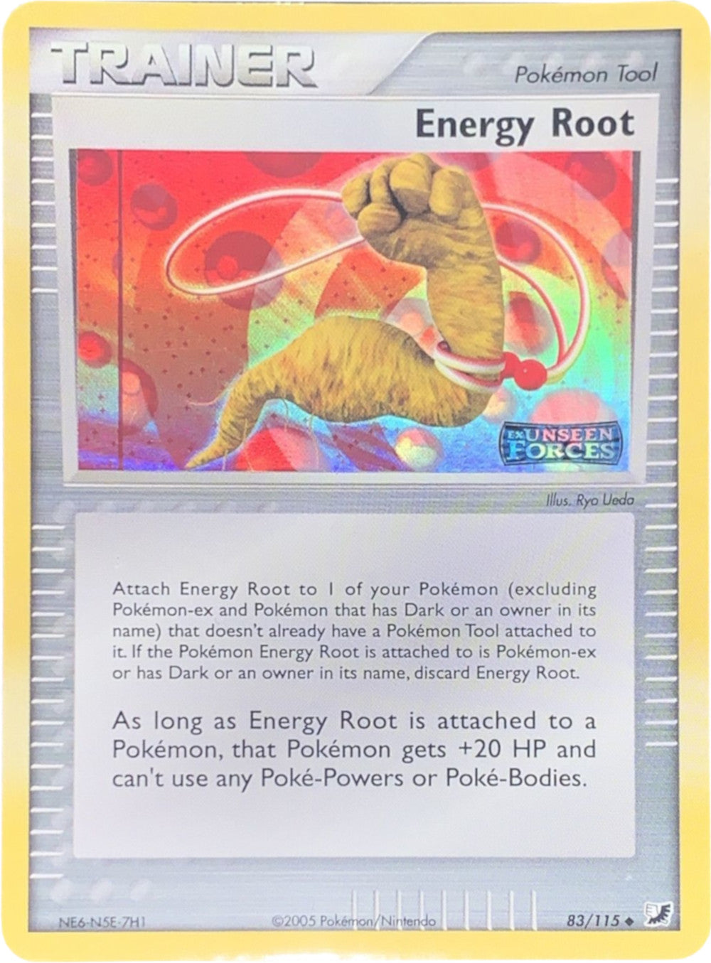 Energy Root (83/115) (Stamped) [EX: Unseen Forces] - Pokémon - Card Brawlers | Quebec | Canada |