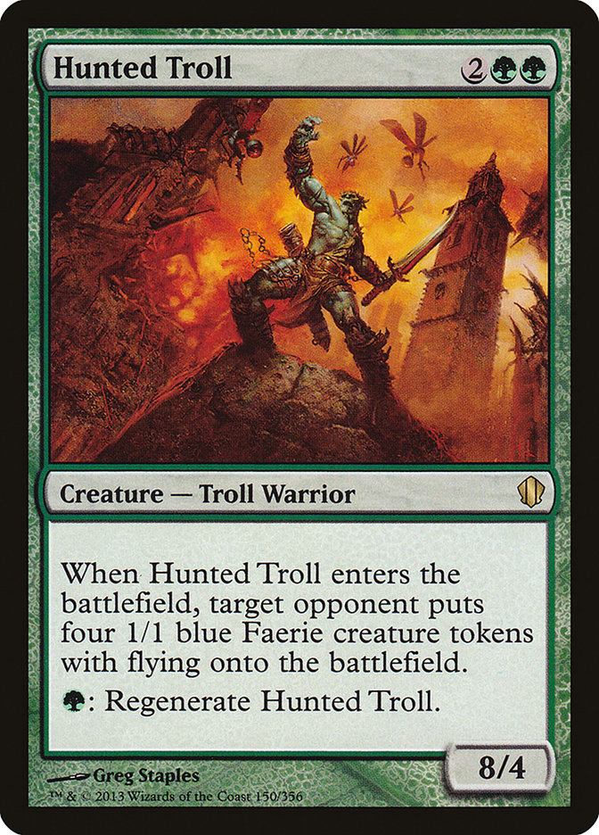 Hunted Troll [Commander 2013] - Magic: The Gathering - Card Brawlers | Quebec | Canada |