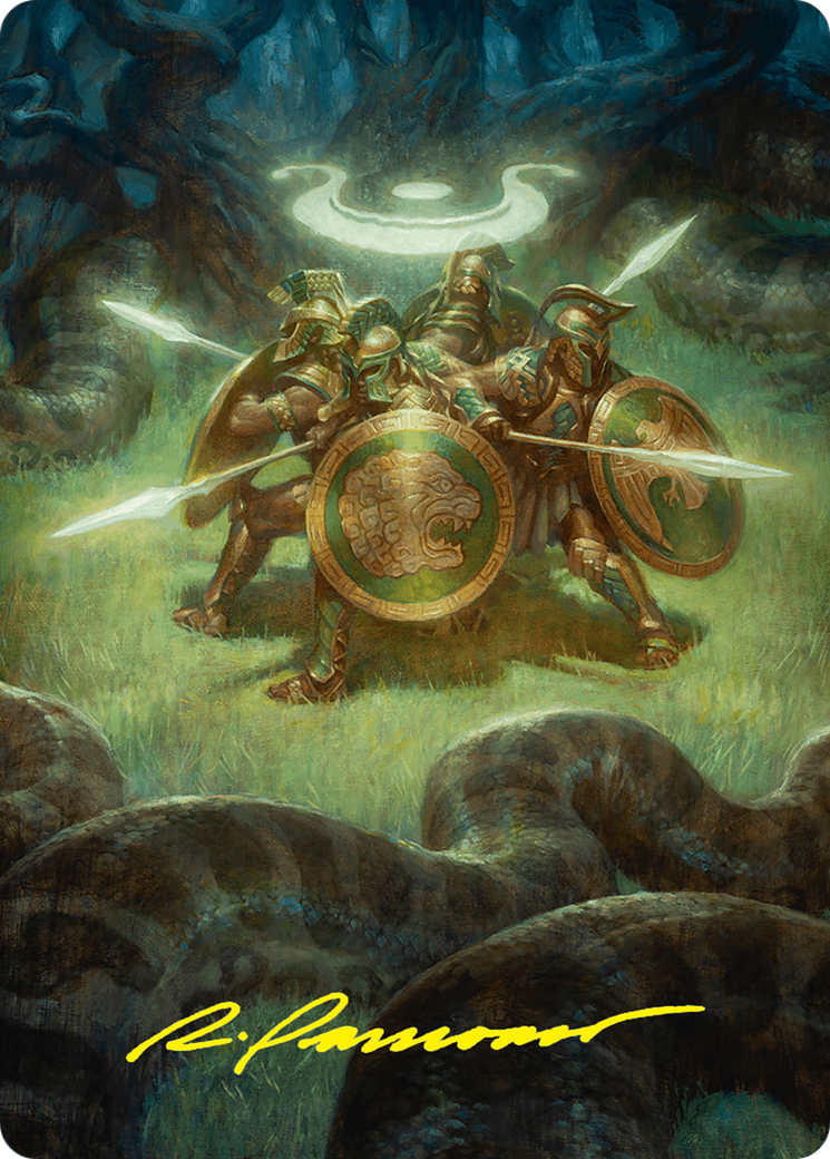 Anthem of Champions Art Card (47/54) (Gold-Stamped Signature) [Foundations Art Series] - Magic: The Gathering - Card Brawlers | Quebec | Canada |