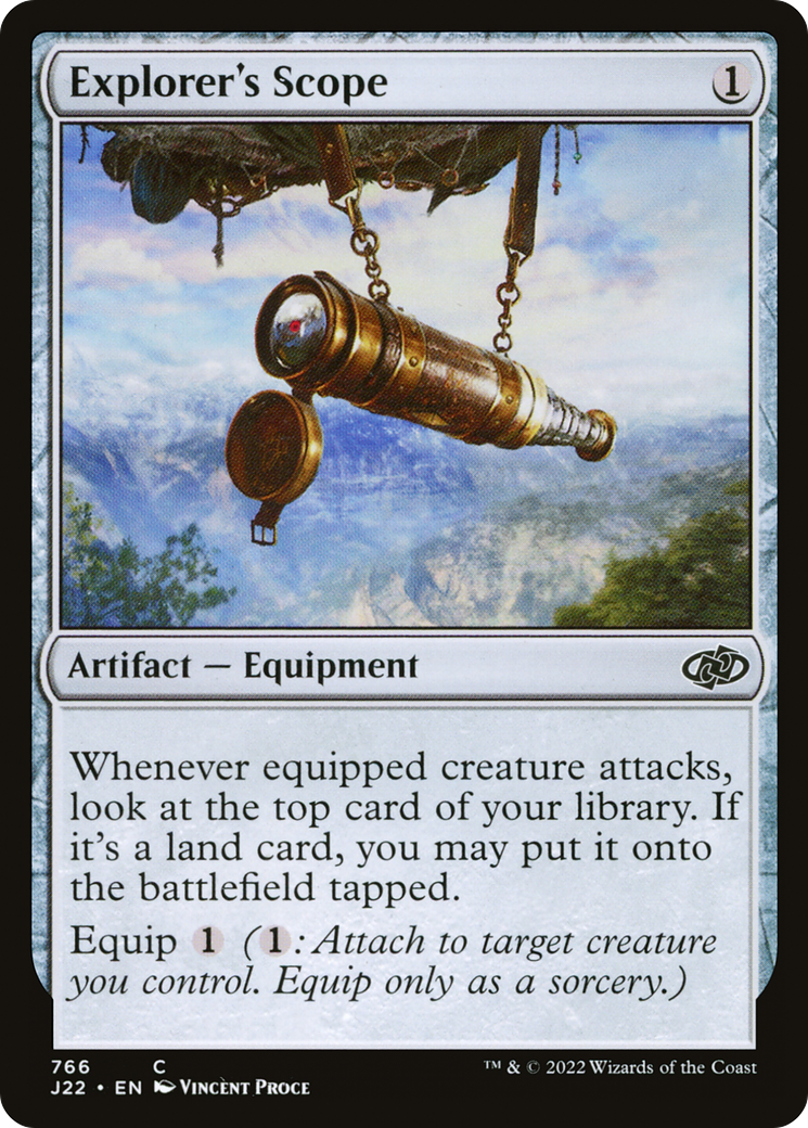 Explorer's Scope [Jumpstart 2022] - Magic: The Gathering - Card Brawlers | Quebec | Canada |