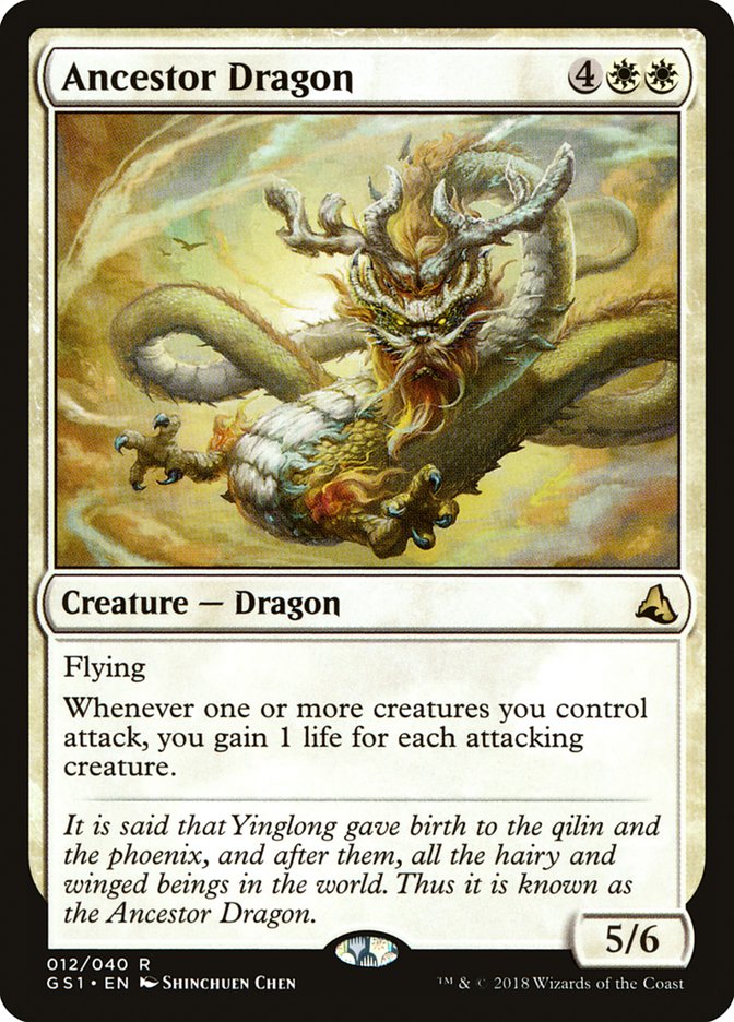 Ancestor Dragon [Global Series Jiang Yanggu & Mu Yanling] - Magic: The Gathering - Card Brawlers | Quebec | Canada |