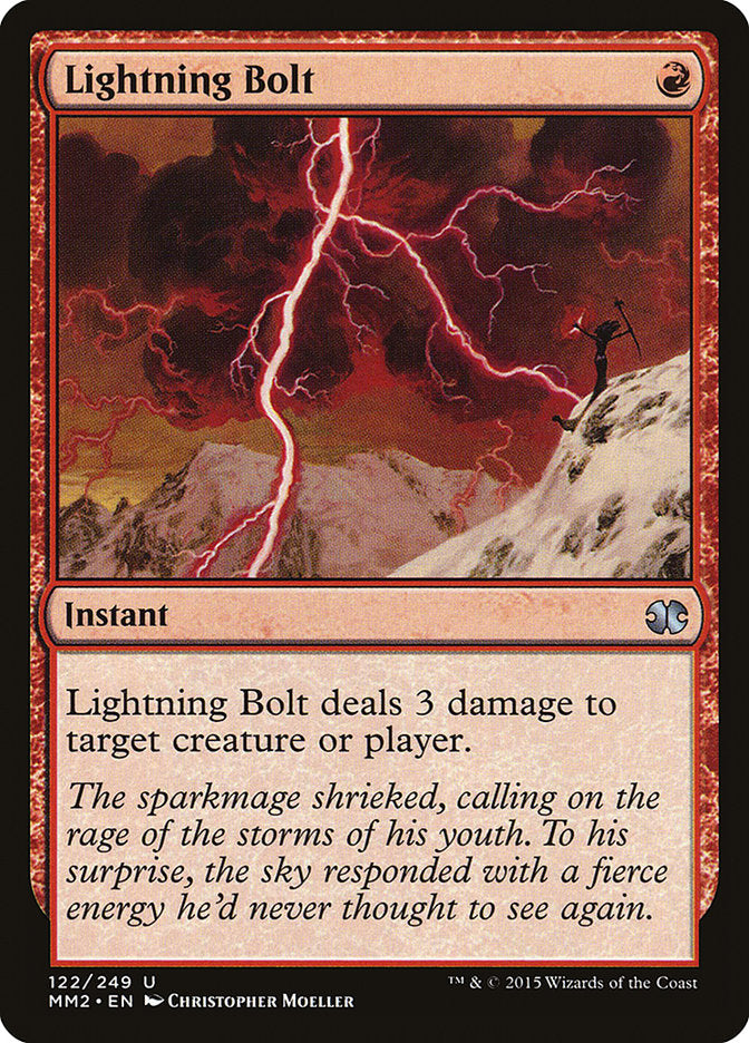 Lightning Bolt [Modern Masters 2015] - Magic: The Gathering - Card Brawlers | Quebec | Canada |