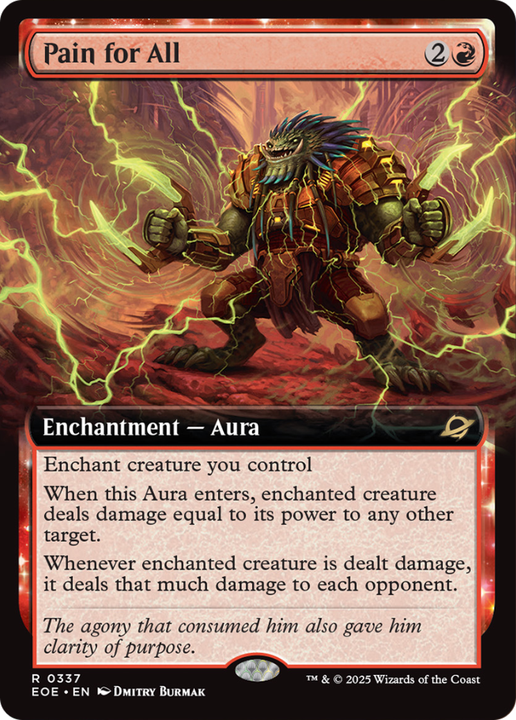 Pain for All (Extended Art) [Edge of Eternities] - Magic: The Gathering - Card Brawlers | Quebec | Canada |
