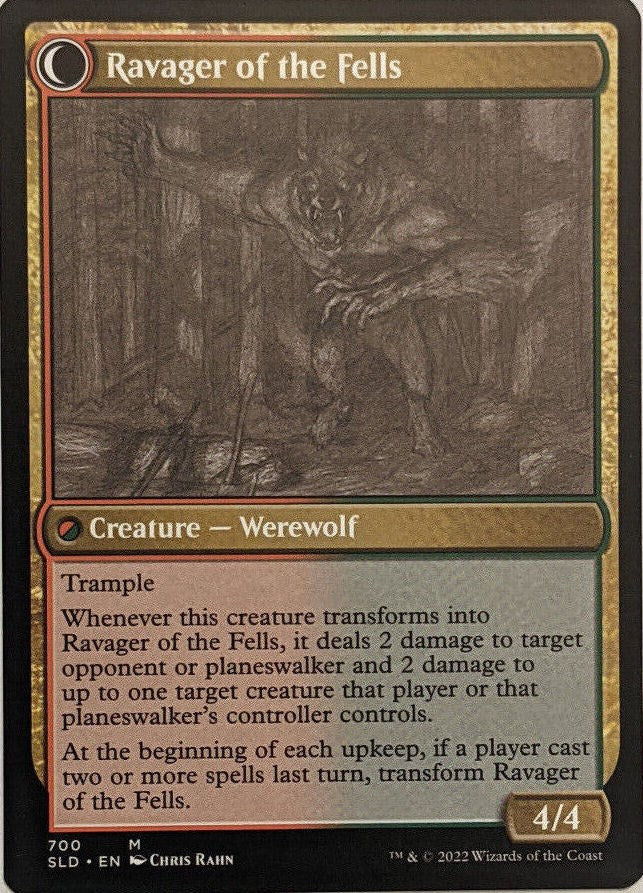 Huntmaster of the Fells // Ravager of the Fells (Sketch) [Secret Lair Drop Promos] - Magic: The Gathering - Card Brawlers | Quebec | Canada |