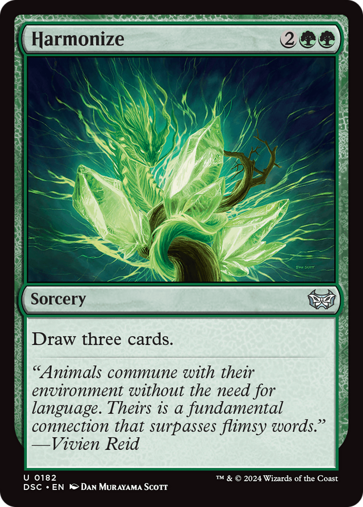 Harmonize [Duskmourn: House of Horror Commander] - Magic: The Gathering - Card Brawlers | Quebec | Canada |