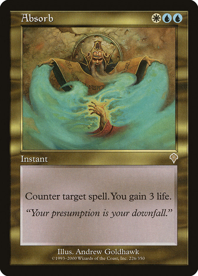 Absorb [Invasion] - Magic: The Gathering - Card Brawlers | Quebec | Canada |