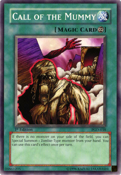 Call of the Mummy [PGD-038] Common - Yu-Gi-Oh! - Card Brawlers | Quebec | Canada |