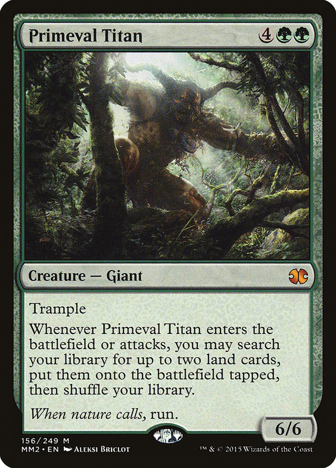 Primeval Titan [Modern Masters 2015] - Magic: The Gathering - Card Brawlers | Quebec | Canada |