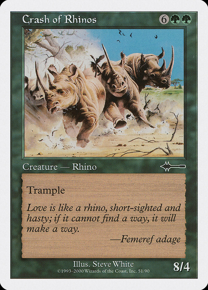 Crash of Rhinos [Beatdown] - Magic: The Gathering - Card Brawlers | Quebec | Canada |