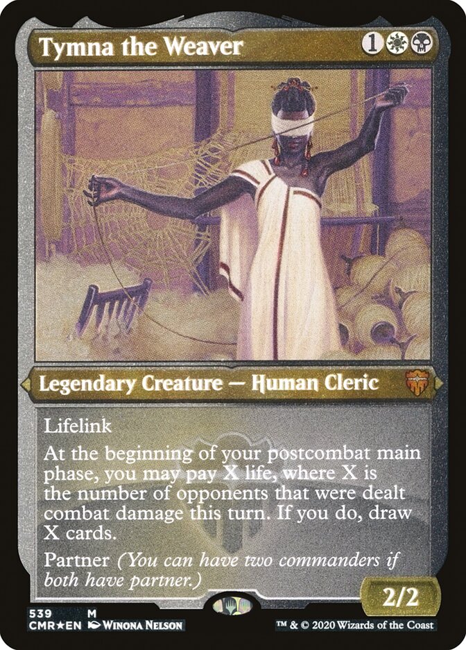 Tymna the Weaver (Etched) [Commander Legends] - Magic: The Gathering - Card Brawlers | Quebec | Canada |
