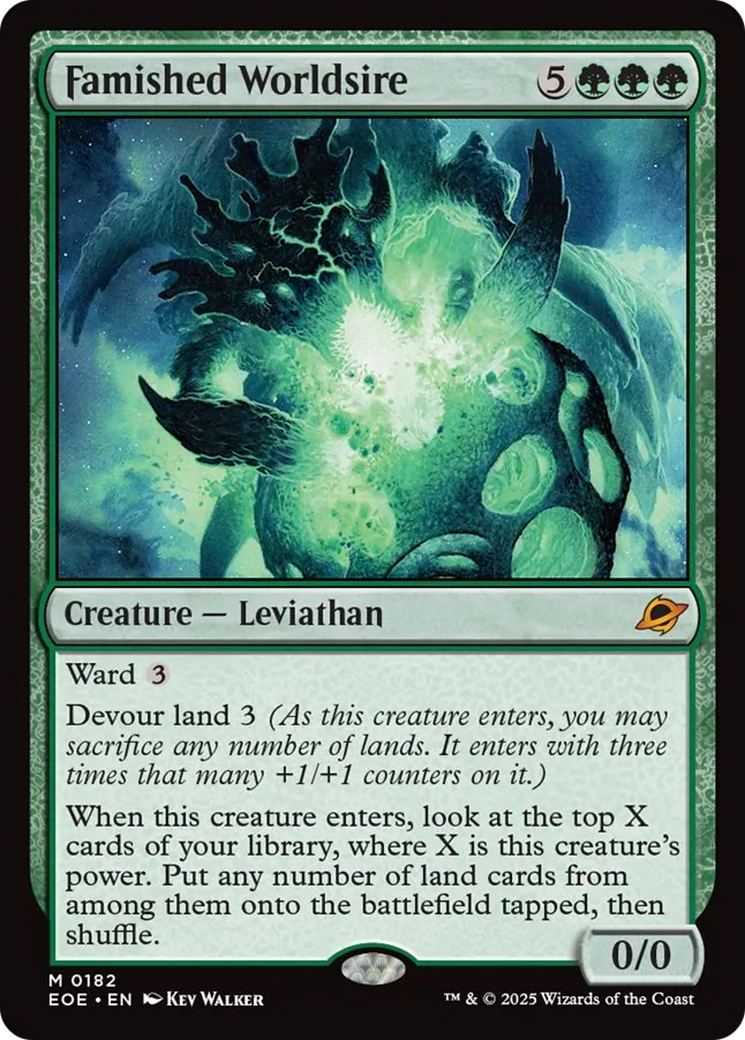 Famished Worldsire [Edge of Eternities] - Magic: The Gathering - Card Brawlers | Quebec | Canada |