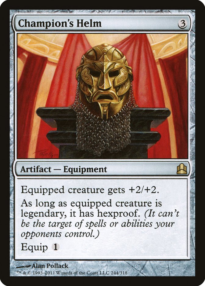 Champion's Helm [Commander 2011] - Magic: The Gathering - Card Brawlers | Quebec | Canada |